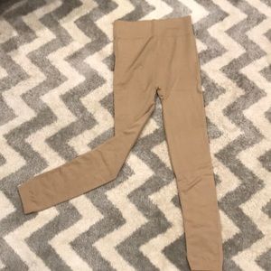 Mopas Soft Inside Stretch Leggings / Tights in Tan